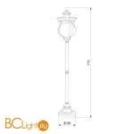 Фонарный столб Elektrostandard Barrel GL 1025F a040566 - Фото 1