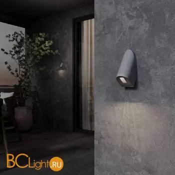 Уличный настенный светильник Elektrostandard Bit new 35168/D серый a063974 - Фото 0