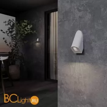 Уличный настенный светильник Elektrostandard Bit new 35168/D белый a063975 - Фото 0