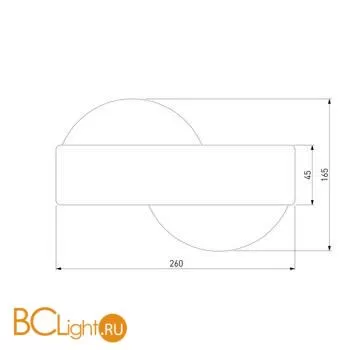 Бра Elektrostandard Bona 40143/1 LED белый a055781 - Фото 3