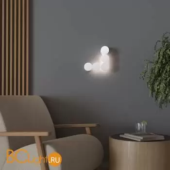 Настенный светильник Elektrostandard Brioni new 40130/LED белый a064595 - Фото 0