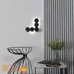 Настенный светильник Elektrostandard Brioni new 40130/LED черный a064596 - Фото 0