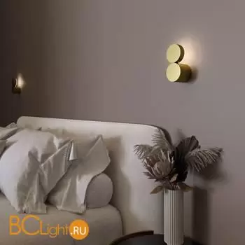 Настенный светильник Elektrostandard Brioni new 40131/LED золото a064598 - Фото 0