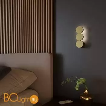 Настенный светильник Elektrostandard Brioni new 40130/LED золото a064594 - Фото 0