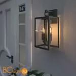 Уличный настенный светильник Elektrostandard Candle 35150/D черный a058260 - Фото 2