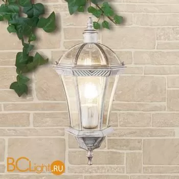 Уличный настенный светильник Elektrostandard Capella Capella белое золото a027772 - Фото 0