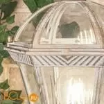 Уличный настенный светильник Elektrostandard Capella Capella белое золото a027772 - Фото 1