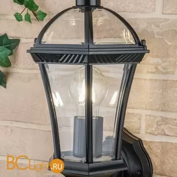 Уличный настенный светильник Elektrostandard Capella Capella черный a024994 - Фото 1