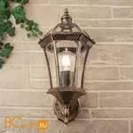 Уличный настенный светильник Elektrostandard Capella Capella черное золото a024993 - Фото 0