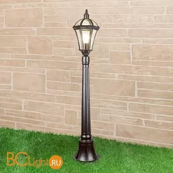 Садово-парковый фонарь Elektrostandard Capella Capella F черный a025015