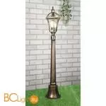 Садово-парковый фонарь Elektrostandard Capella Capella F черное золото a025014 - Фото 0