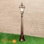 Садово-парковый фонарь Elektrostandard Capella Capella F черное золото a025014