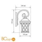 Уличный настенный светильник Elektrostandard Cassiopeya Cassiopeya D a025295 - Фото 2