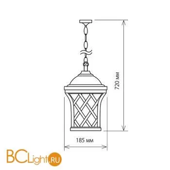 Уличный подвесной светильник Elektrostandard Cassiopeya Cassiopeya H a025297 - Фото 0