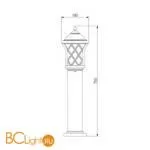 Фонарный столб Elektrostandard Cassiopeya GL 1018F a039870 - Фото 0