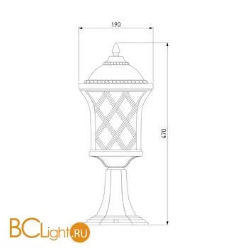 Фонарный столб Elektrostandard Cassiopeya GL 1018S a039869 - Фото 0
