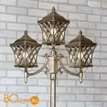 Фонарный столб Elektrostandard Cassiopeya Cassiopeya F/3 черное золото a025298 - Фото 0