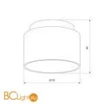 Накладной точечный светильник Elektrostandard Charlie 1069 GX53 WH белый матовый a036624 - Фото 3