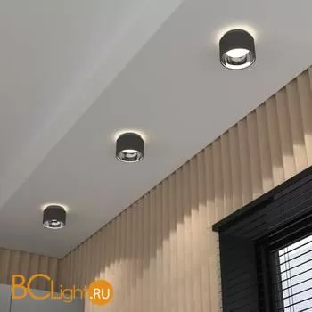 Накладной точечный светильник Elektrostandard Charlie 1069 GX53 GR Графит a053057 - Фото 0