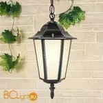 Уличный подвесной светильник Elektrostandard Claro GL 1004H черное золото a035742