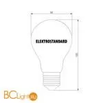 Филаментная светодиодная лампа A60 8W 4200K E27 Elektrostandard Classic LED a038690 - Фото 1