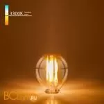  Филаментная светодиодная лампа G45 6W 3300K E14 тонированная Elektrostandard Classic LED BLE1408 a049060