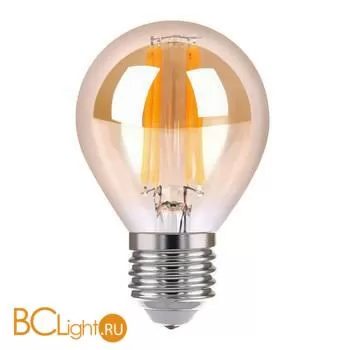 Филаментная светодиодная лампа Mini Classic 6W 3300K E27 (G45 тонированный) Elektrostandard Classic LED BLE2751 a055351 - Фото 0