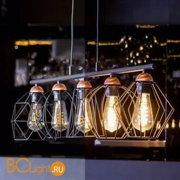 Филаментная светодиодная лампа ST64 8W 3300K E27 (тонированная) Elektrostandard BLE2717 a048391 - Фото 1