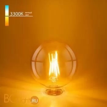 Филаментная светодиодная лампа G95 6W 3300K E27 Elektrostandard BLE2704 a048264