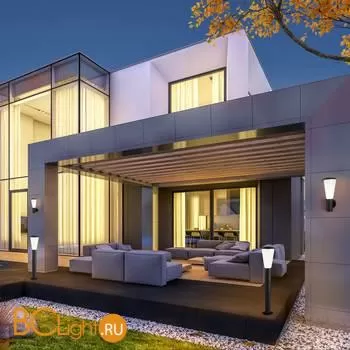 Ландшафтный светильник IP54 серый Elektrostandard Cone 1417 TECHNO a049714 - Фото 0