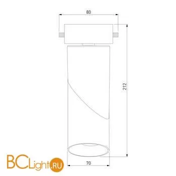 Трековый светильник Elektrostandard Corner LTB33 a043417 - Фото 4