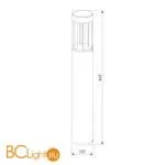 Садово-парковый фонарь Elektrostandard Corny 1622 TECHNO LED a039873 - Фото 1