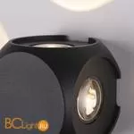 Уличный настенный светильник Elektrostandard Cubo 1504 TECHNO LED CUBE черный - Фото 0