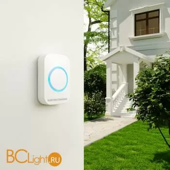 Дверной звонок Elektrostandard DBQ25M WL белый a047175 - Фото 0