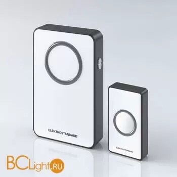 Дверной звонок Elektrostandard DBQ27 DBQ27M WL Белый/Чёрный a055695