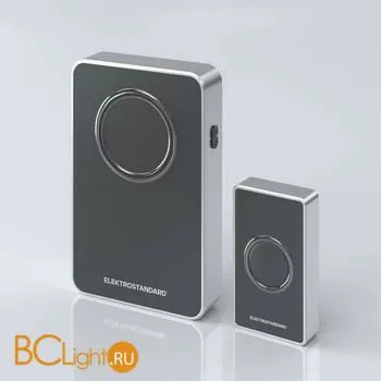 Дверной звонок Elektrostandard DBQ27 DBQ27M WL Чёрный/Серебро a055696