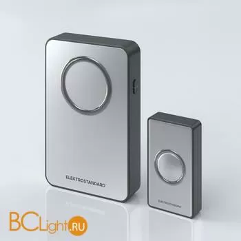 Дверной звонок Elektrostandard DBQ27 DBQ27M WL Серебро/Чёрный a055697