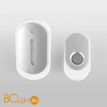 Звонок беспроводной 36M IP20 DBQ28M WL Белый / Серебро a056382 - Фото 1