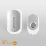 Звонок беспроводной 36M IP20 DBQ28M WL Белый / Серебро a056382 - Фото 1