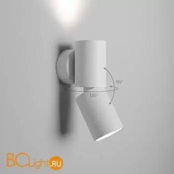 Настенный светильник Elektrostandard Deep new 40126/LED белый a062927 - Фото 1