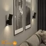 Настенный светильник Elektrostandard Deep new 40126/LED черный a062926 - Фото 3