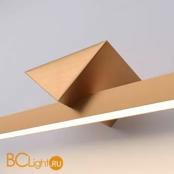 Настенный светильник Elektrostandard Delta 40115/LED золото a058169 - Фото 1