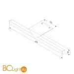 Настенный светильник Elektrostandard Delta 40115/LED черный a058168 - Фото 3