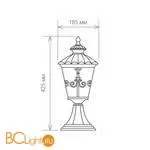 Садово-парковый фонарь Elektrostandard Diadema GLYF-8046S a028002 - Фото 1