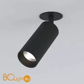 Встраиваемый светильник Elektrostandard Diffe 25052/LED 10W 4200K чёрный a058171