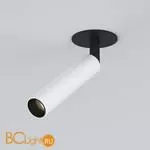 Встраиваемый светильник Elektrostandard Diffe 25027/LED 5W 4200K белый/черный a058216