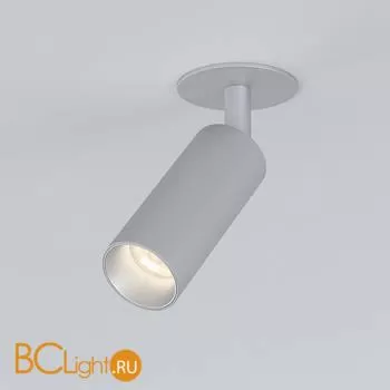 Встраиваемый светильник Elektrostandard Diffe 25039/LED 8W 4200K серебро a058219