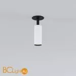 Встраиваемый светильник Elektrostandard Diffe 25039/LED 8W 4200K белый/черный a058220 - Фото 0