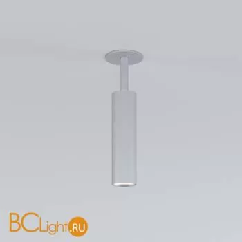 Встраиваемый светильник Elektrostandard Diffe 25040/LED 8W 4200K серебро a058227 - Фото 0