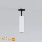 Встраиваемый светильник Elektrostandard Diffe 25040/LED 8W 4200K белый/черный a058228 - Фото 0